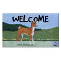 Basenji Welcome Mat