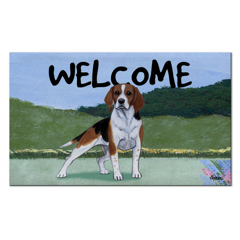 Beagle Welcome Mat