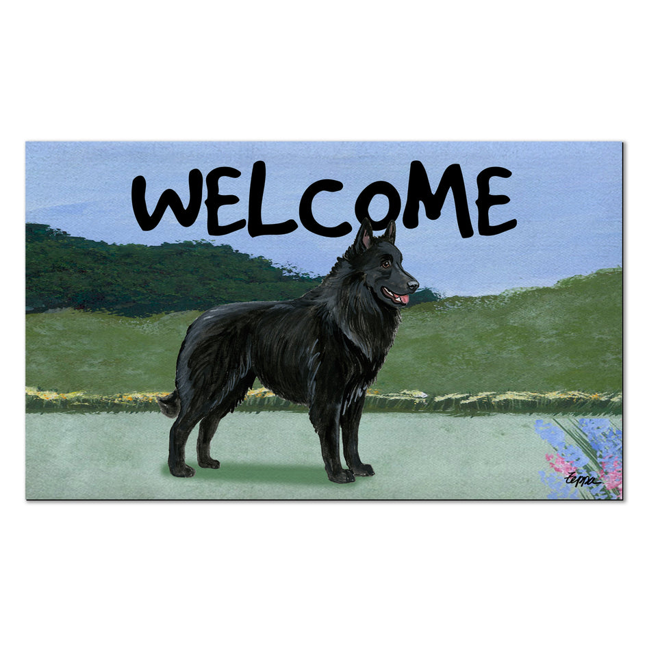 Belgian Shepherd Welcome Mat