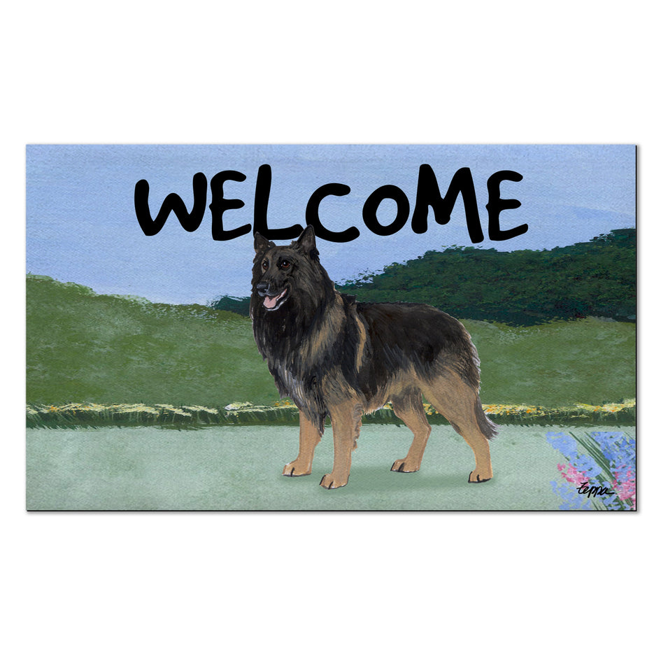 Belgian Tervuren Welcome Mat