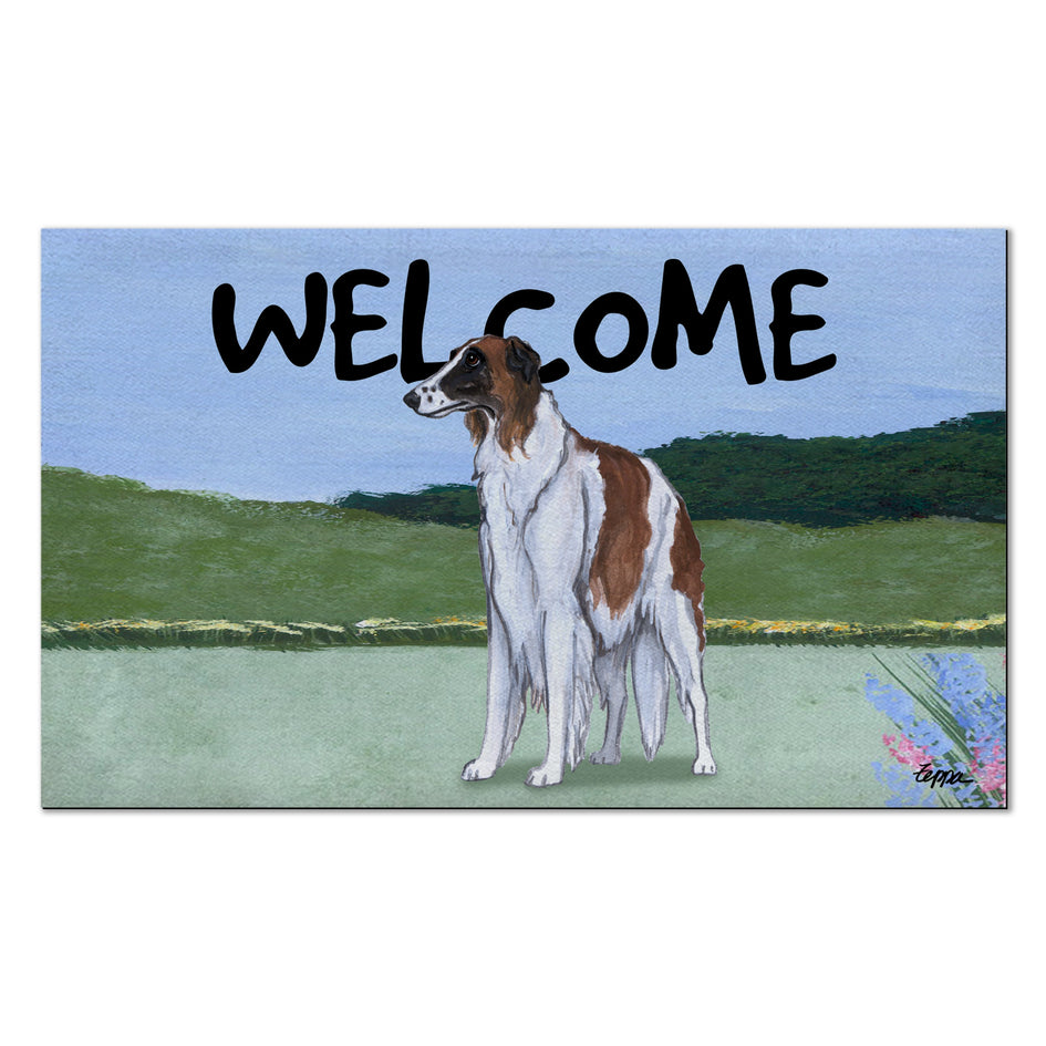 Borzoi Welcome Mat