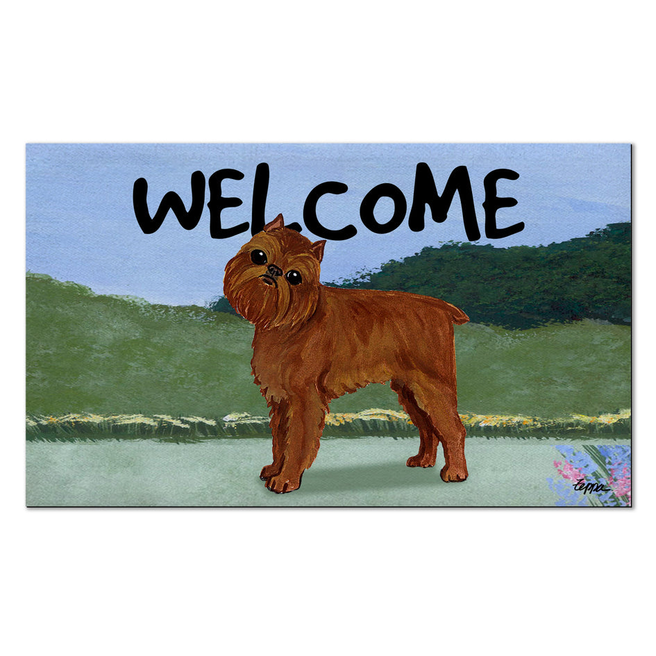 Brussels Griffon Welcome Mat