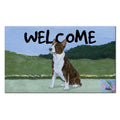 Bull Terrier Welcome Mat