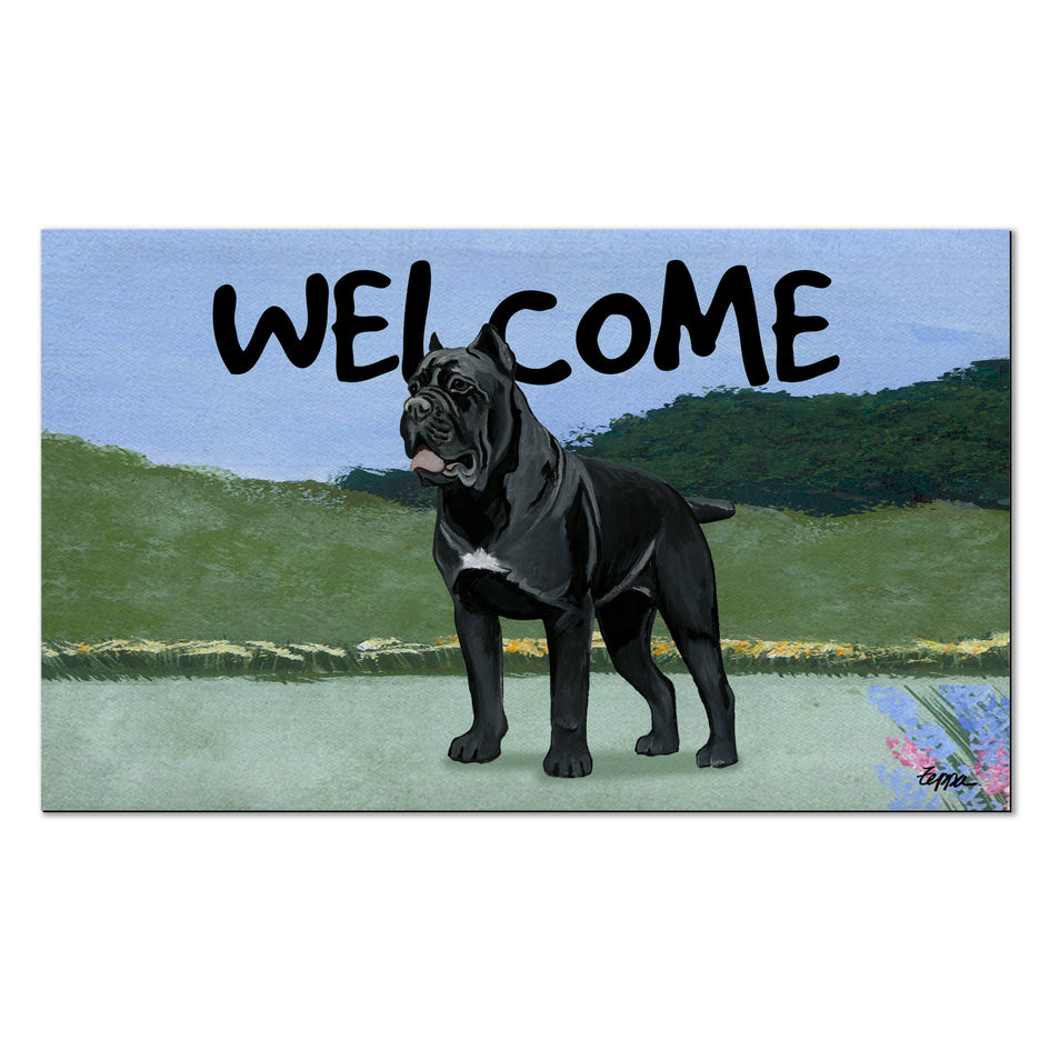 Cane Corso Welcome Mat