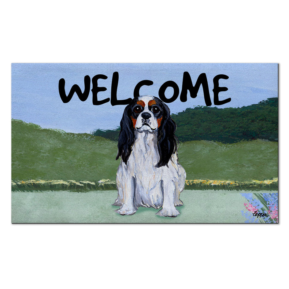 Cavalier King Charles Spaniel Welcome Mat