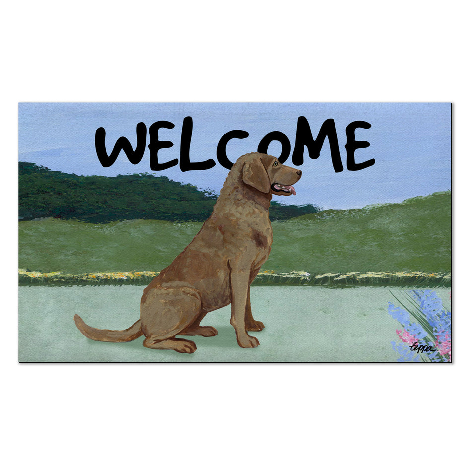 Chesapeake Bay Retriever Welcome Mat