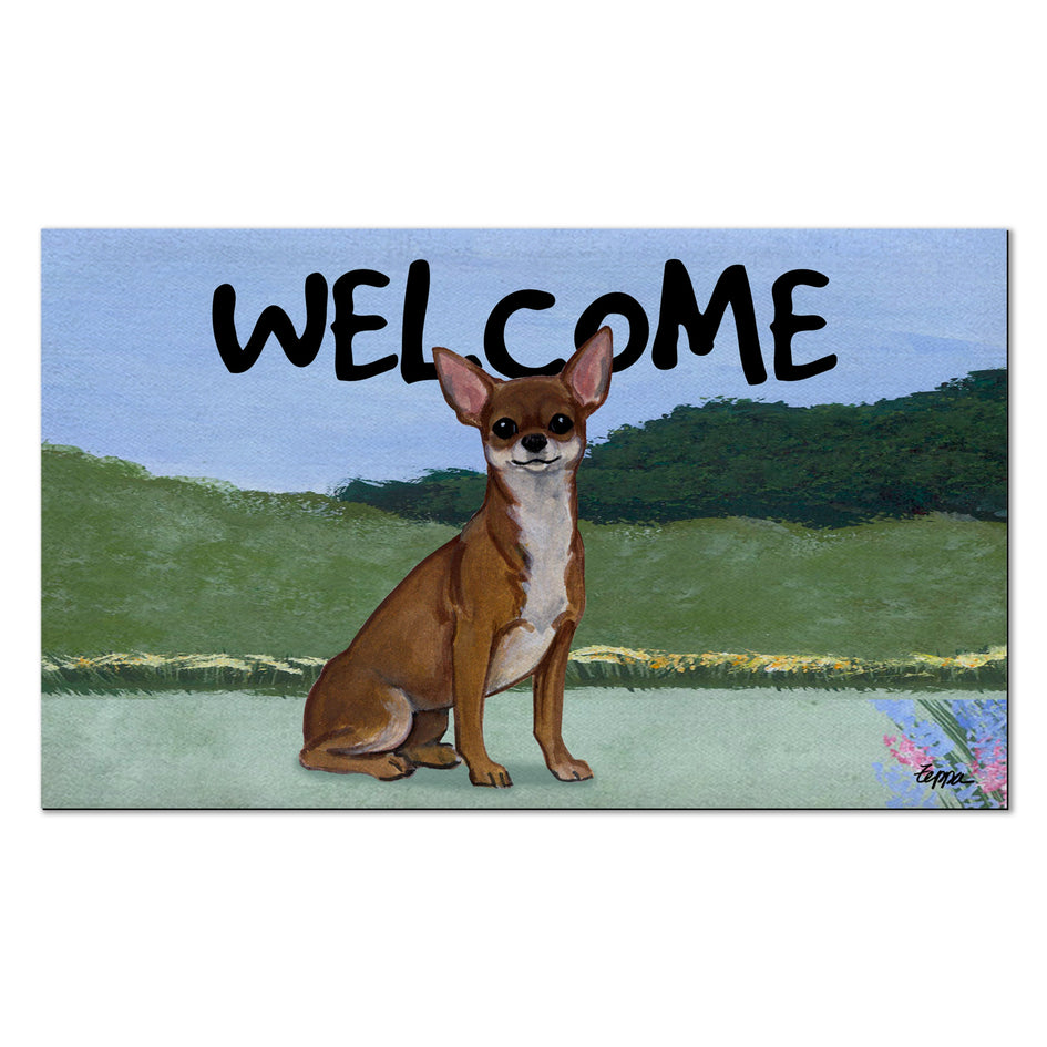 Chihuahua Welcome Mat