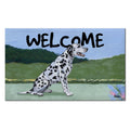 Dalmatian Welcome Mat