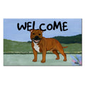 English Staffordshire Welcome Mat