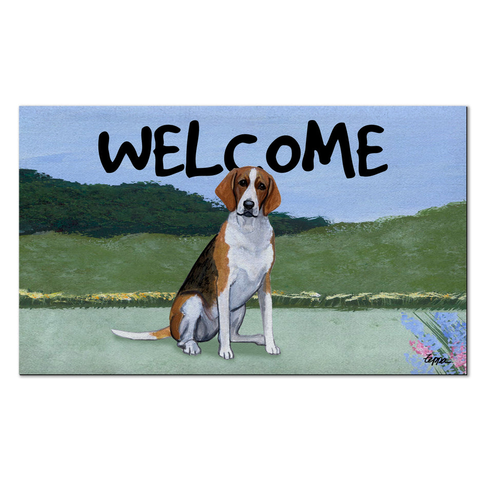 American Foxhound Welcome Mat