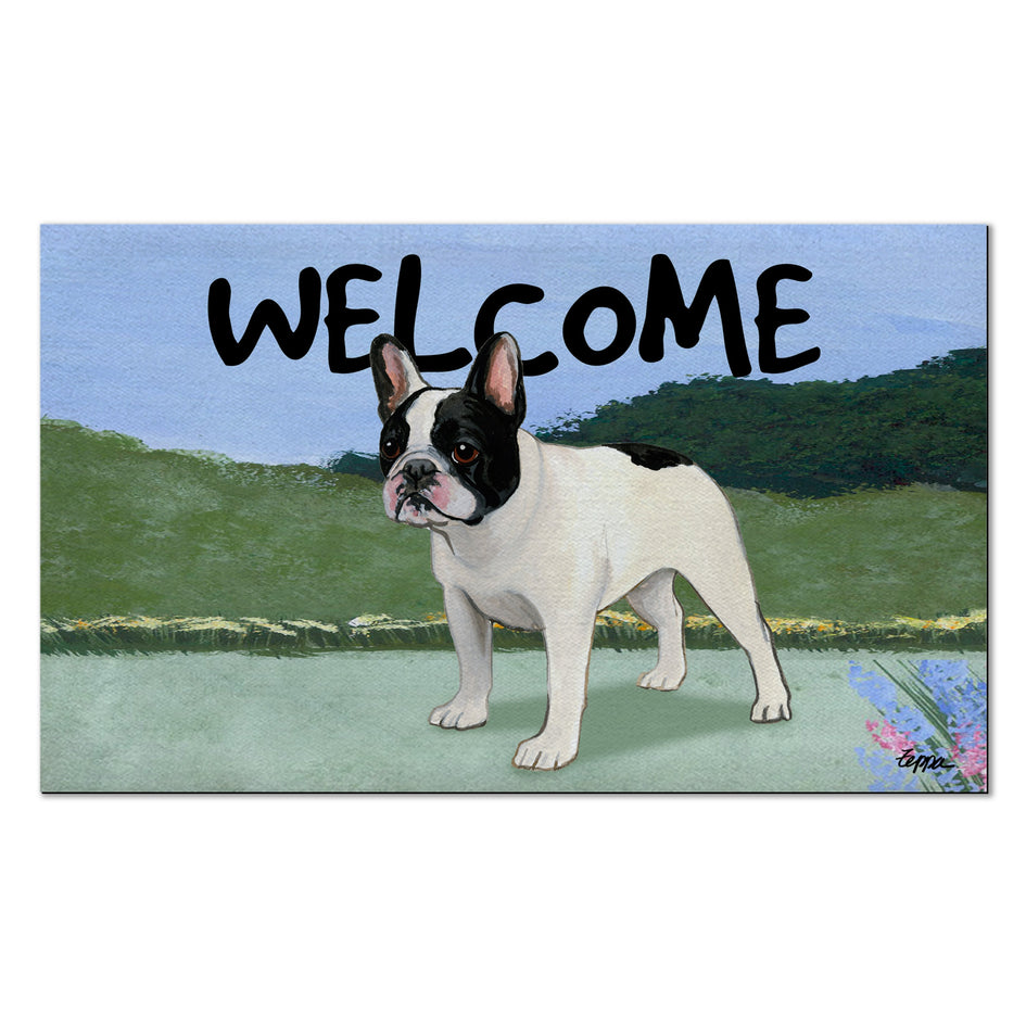 French Bulldog Welcome Mat