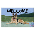 German Shepherd Dog Welcome Mat