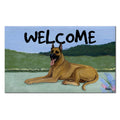 Great Dane Welcome Mat