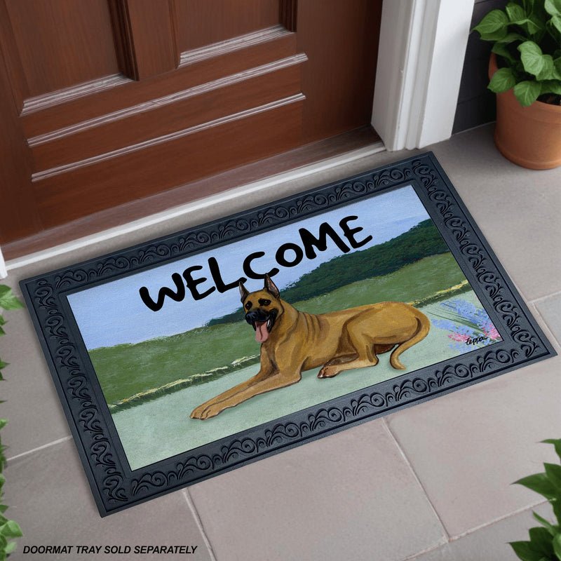 Great Dane Welcome Mat