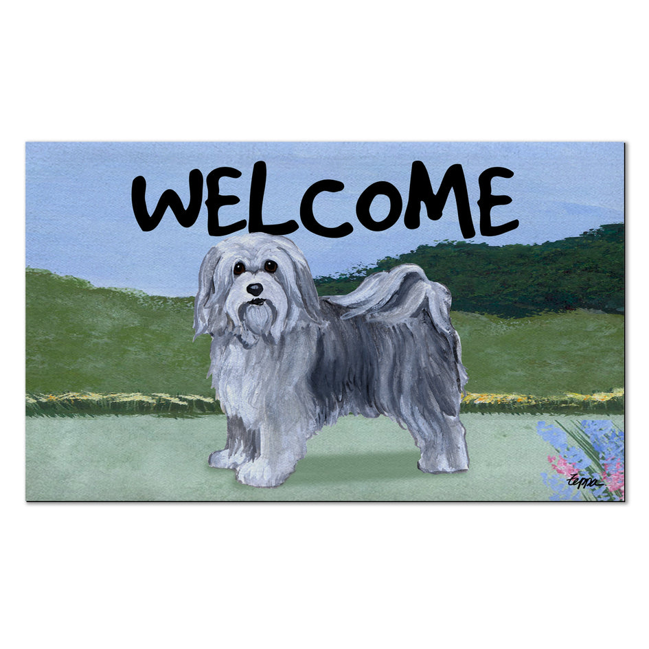 Havanese Welcome Mat