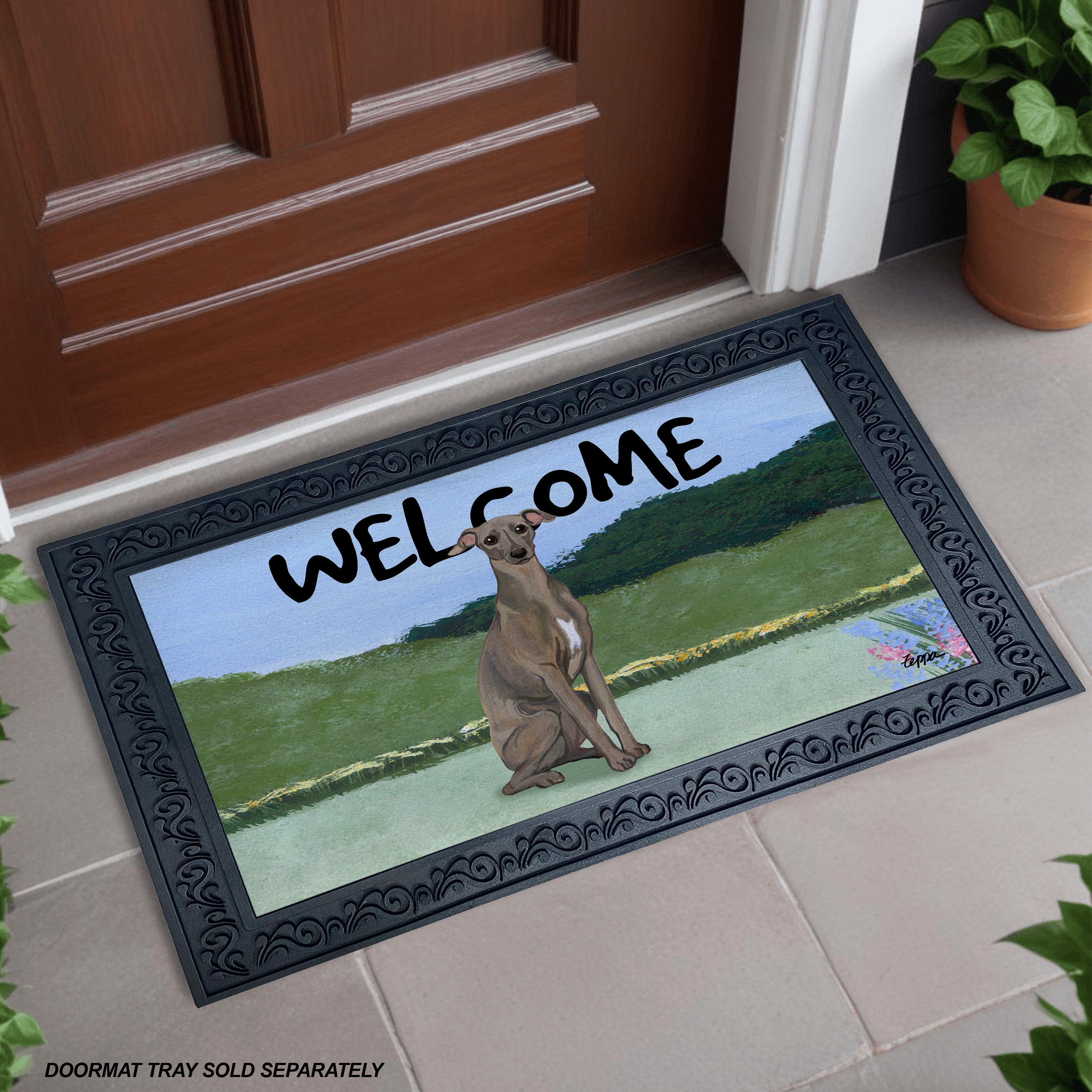 Italian Greyhound Welcome Mat | AKC Shop