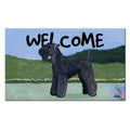 Kerry Blue Terrier Welcome Mat