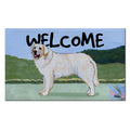 Kuvasz Welcome Mat