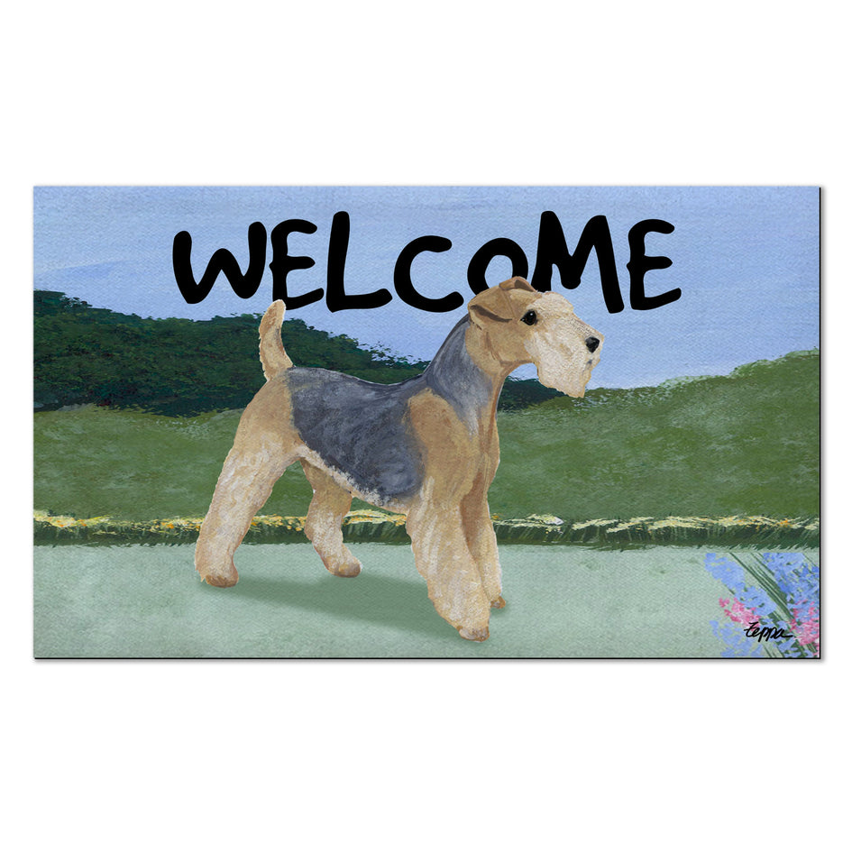 Lakeland Terrier Welcome Mat