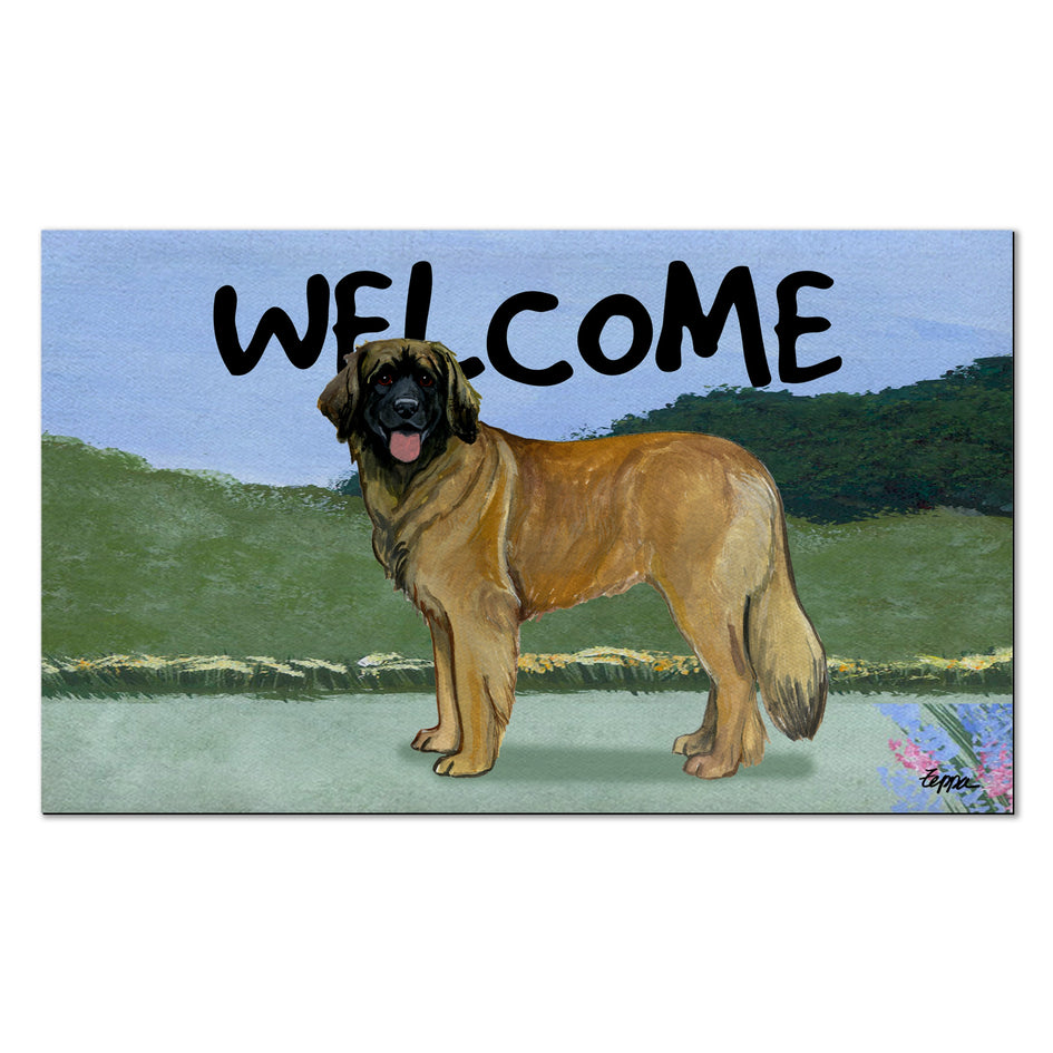 Leonberger Welcome Mat