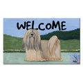 Lhasa Apso Welcome Mat