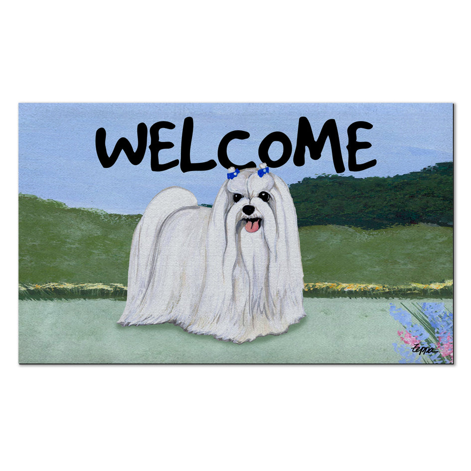 Maltese Welcome Mat