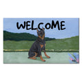 Miniature Pinscher Welcome Mat