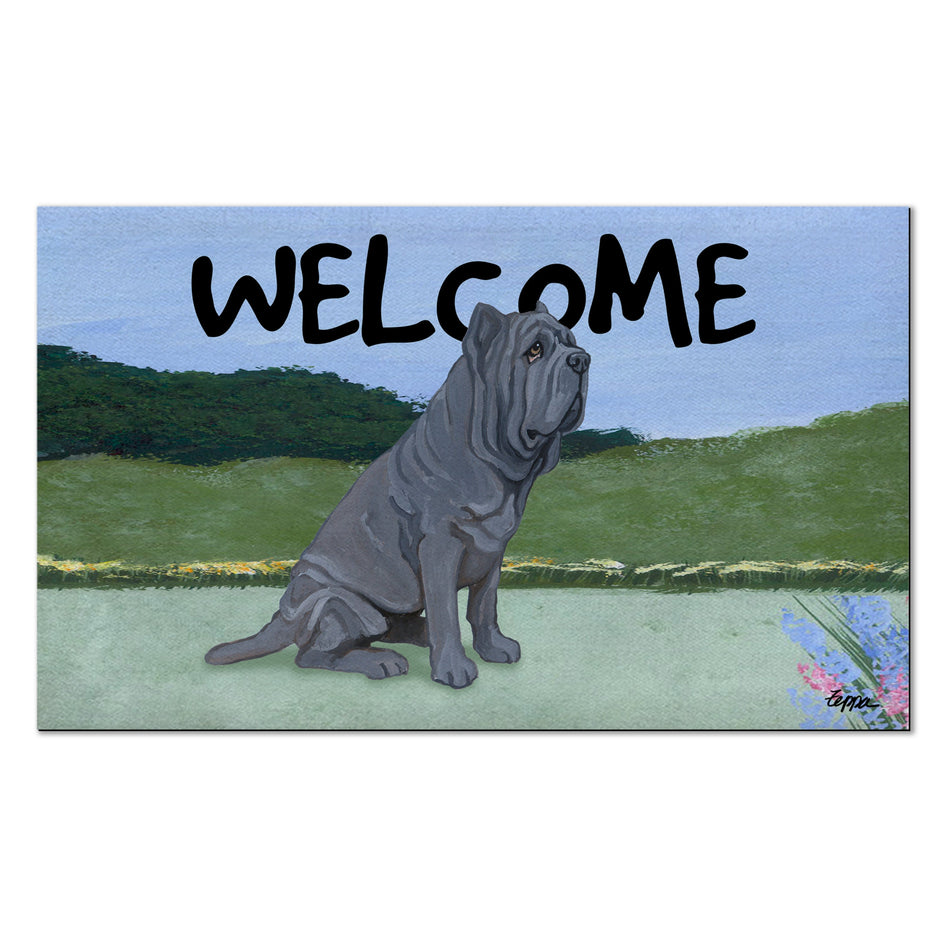 Neapolitan Mastiff Welcome Mat