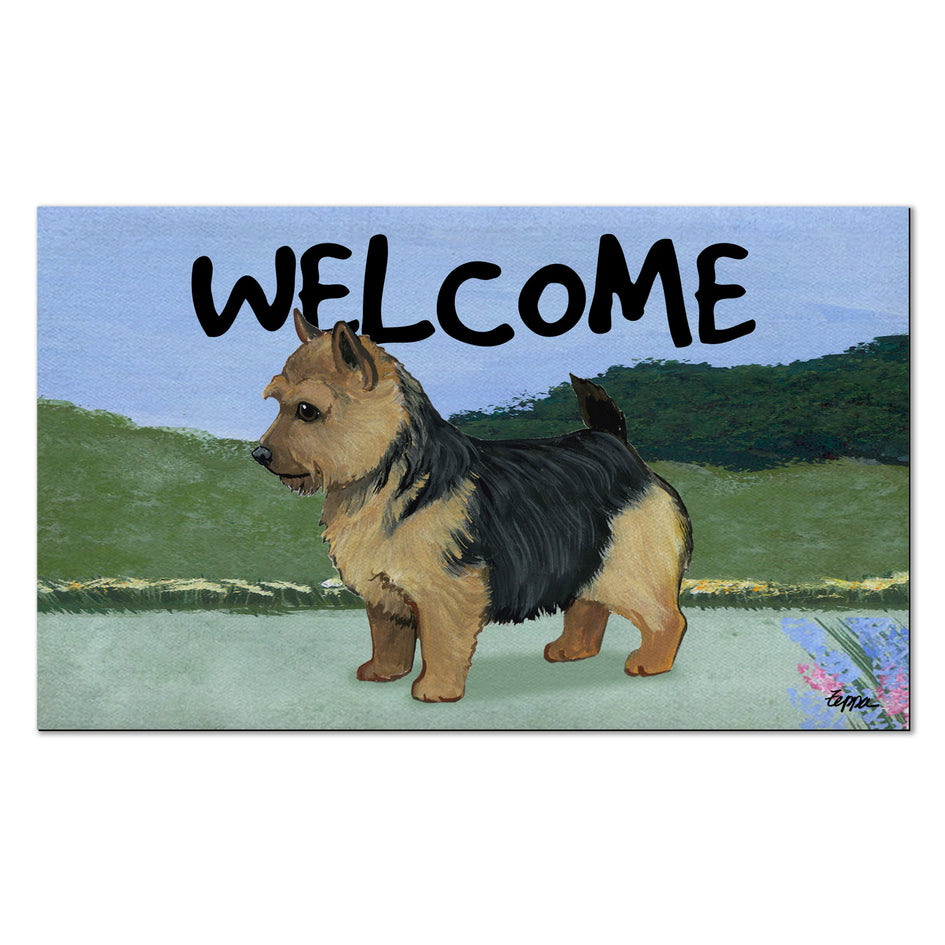 Norwich Terrier Welcome Mat