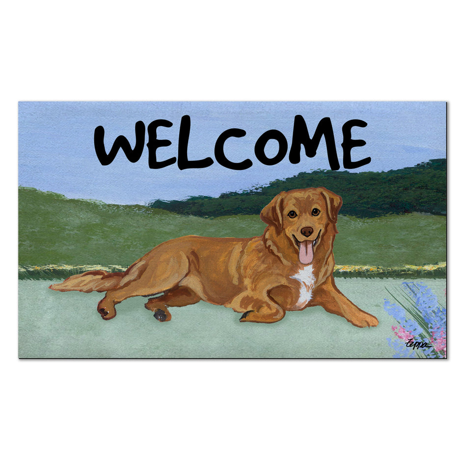 Nova Scotia Duck Tolling Retriever Welcome Mat