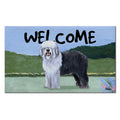 Old English Sheepdog Welcome Mat