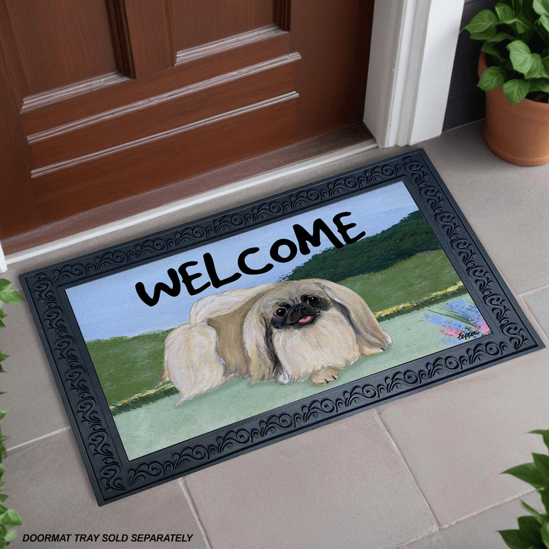 Pekingese Welcome Mat