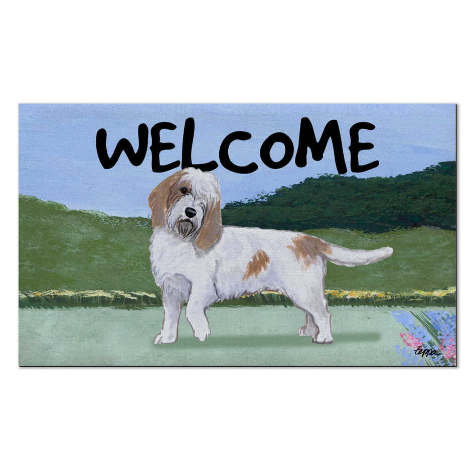 Petite Basset Griffon Vendeen Welcome Mat