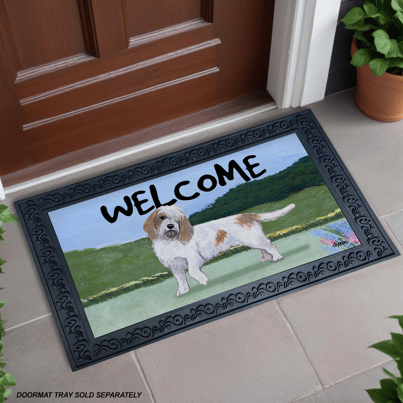 Petite Basset Griffon Vendeen Welcome Mat