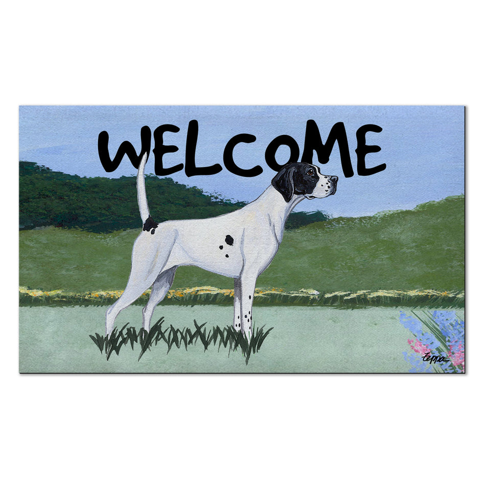 Pointer Welcome Mat