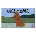 Poodle Welcome Mat