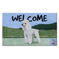 Poodle Welcome Mat