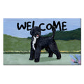Portuguese Water Dog Welcome Mat