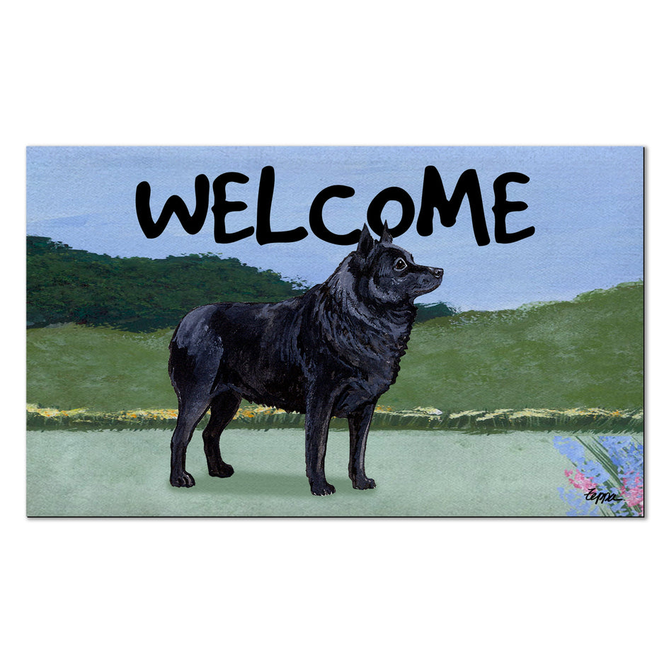 Schipperke Welcome Mat