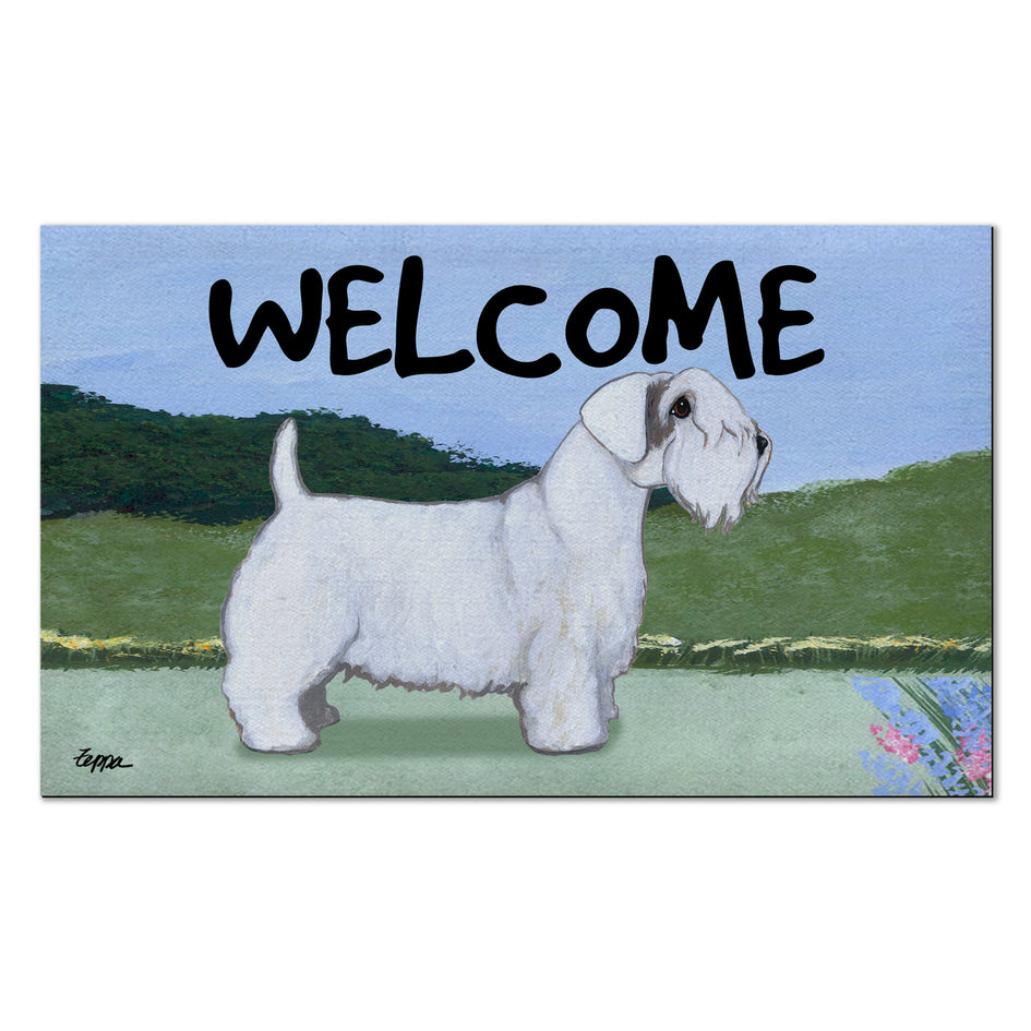 Sealyham Terrier Welcome Mat