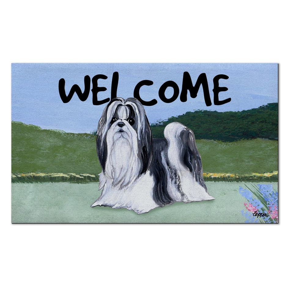 Shih Tzu Welcome Mat