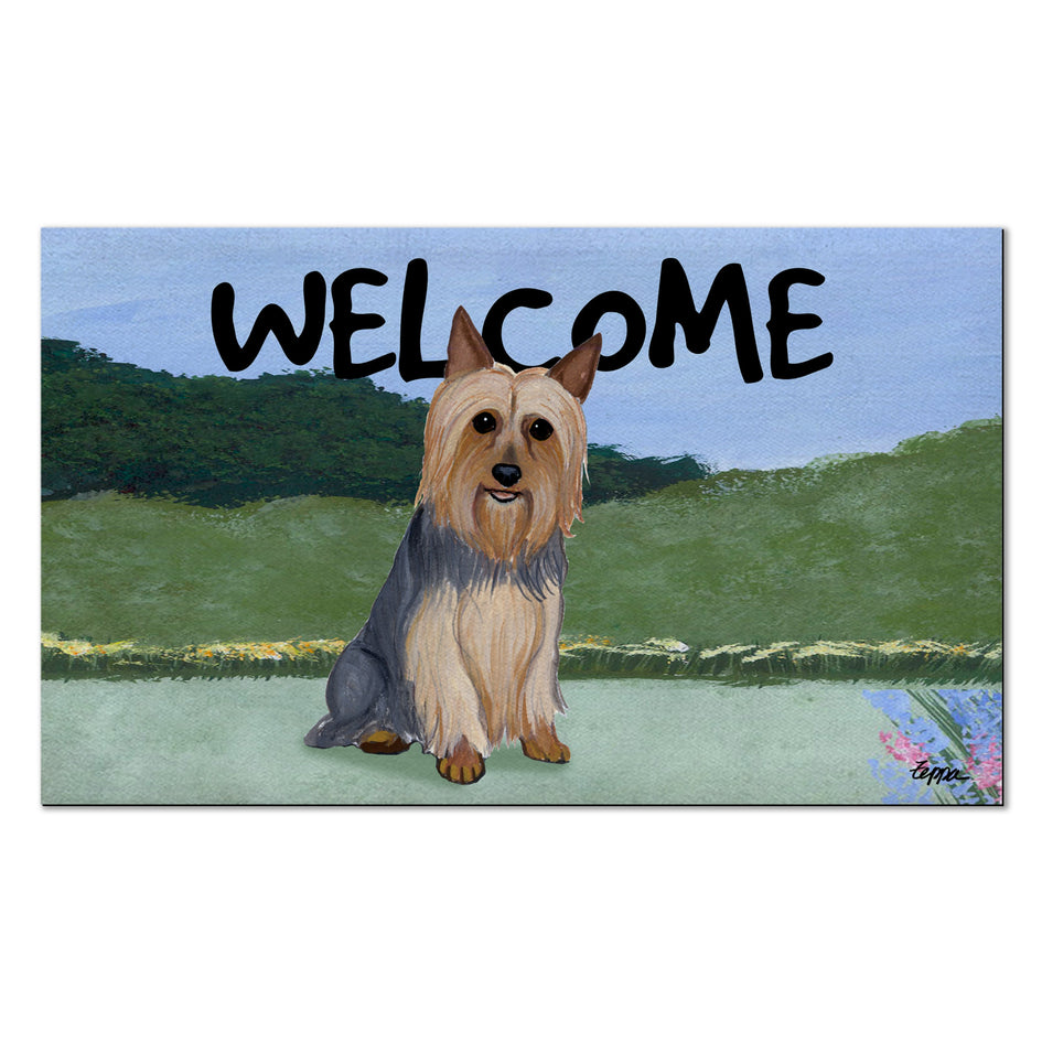 Silky Terrier Welcome Mat