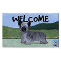 Skye Terrier Welcome Mat
