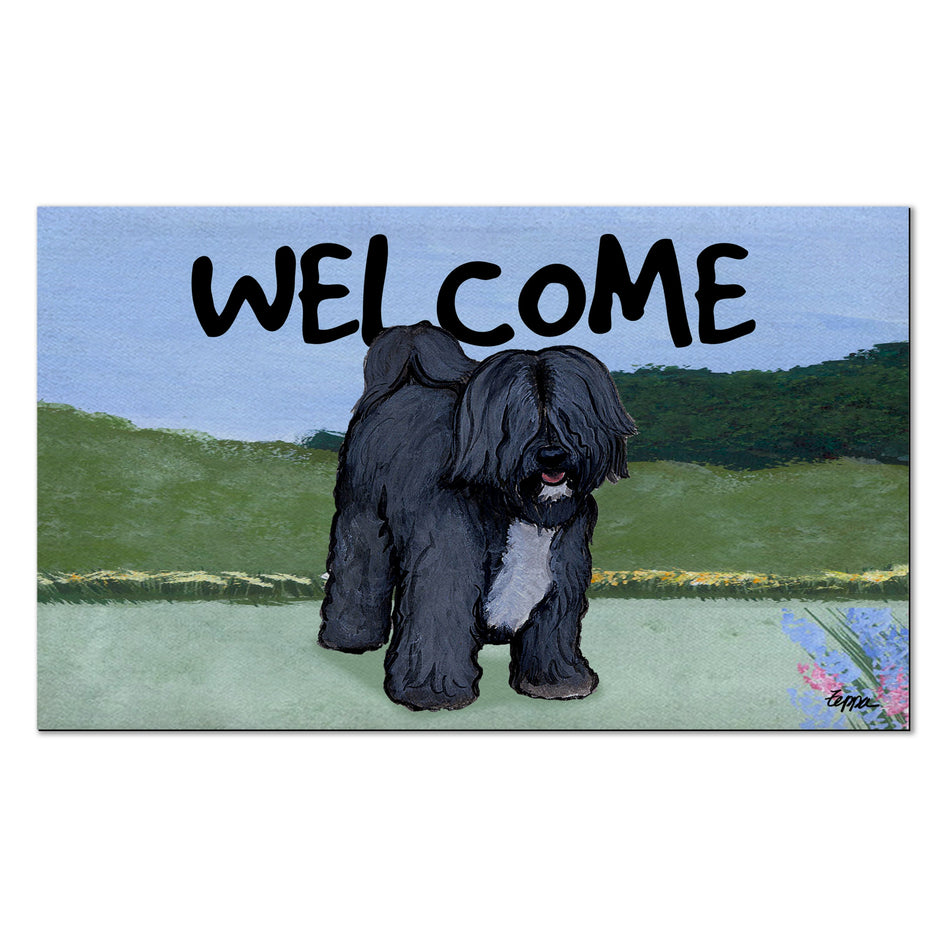 Tibetan Terrier Welcome Mat