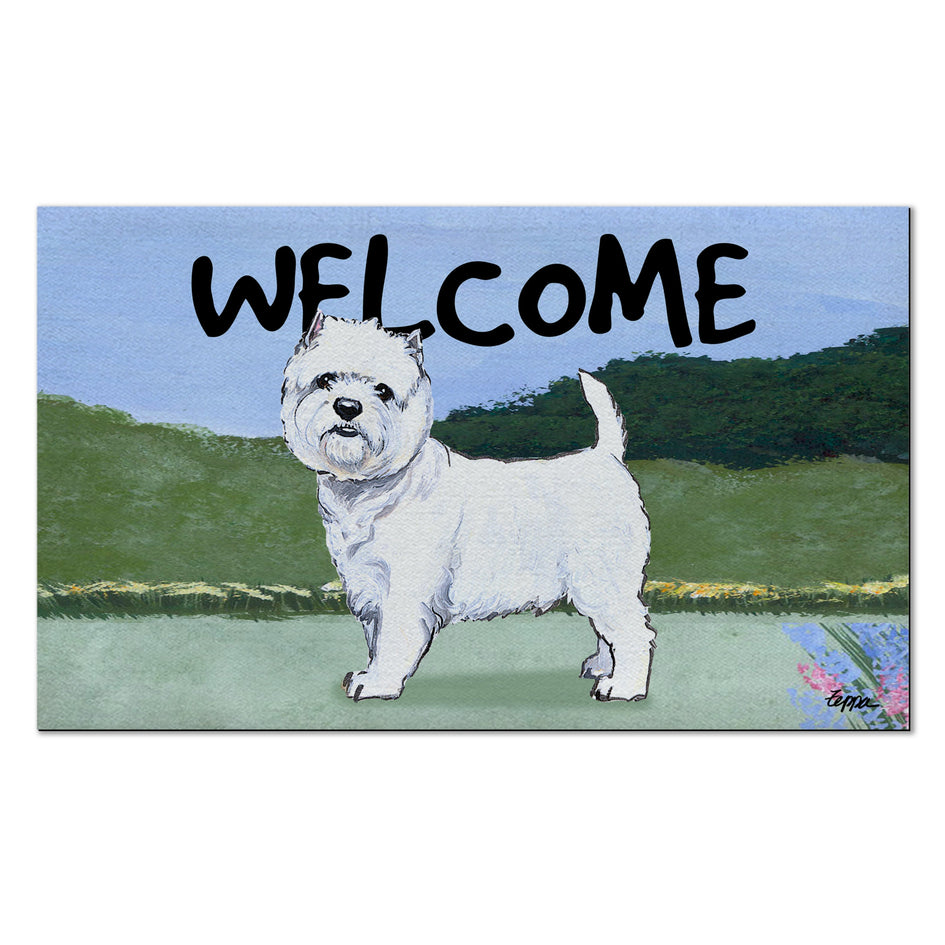 West Highland Terrier Welcome Mat