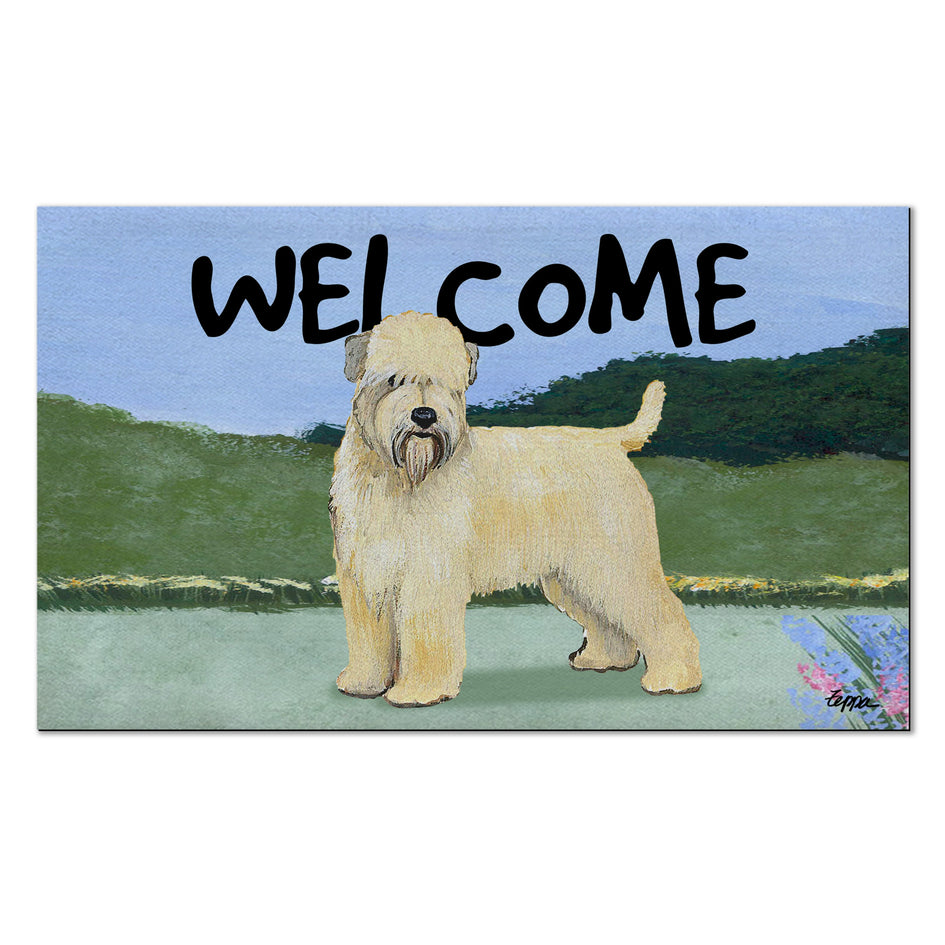 Soft Coated Wheaten Terrier Welcome Mat