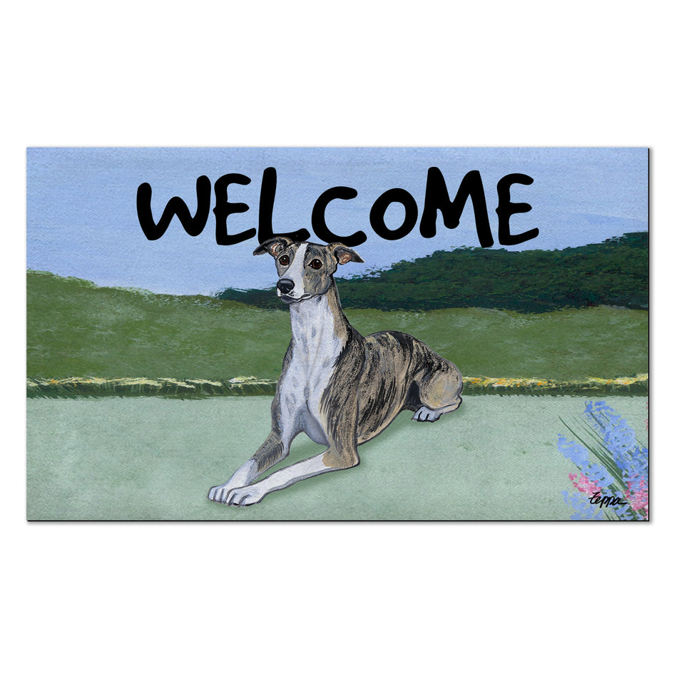 Whippet Welcome Mat