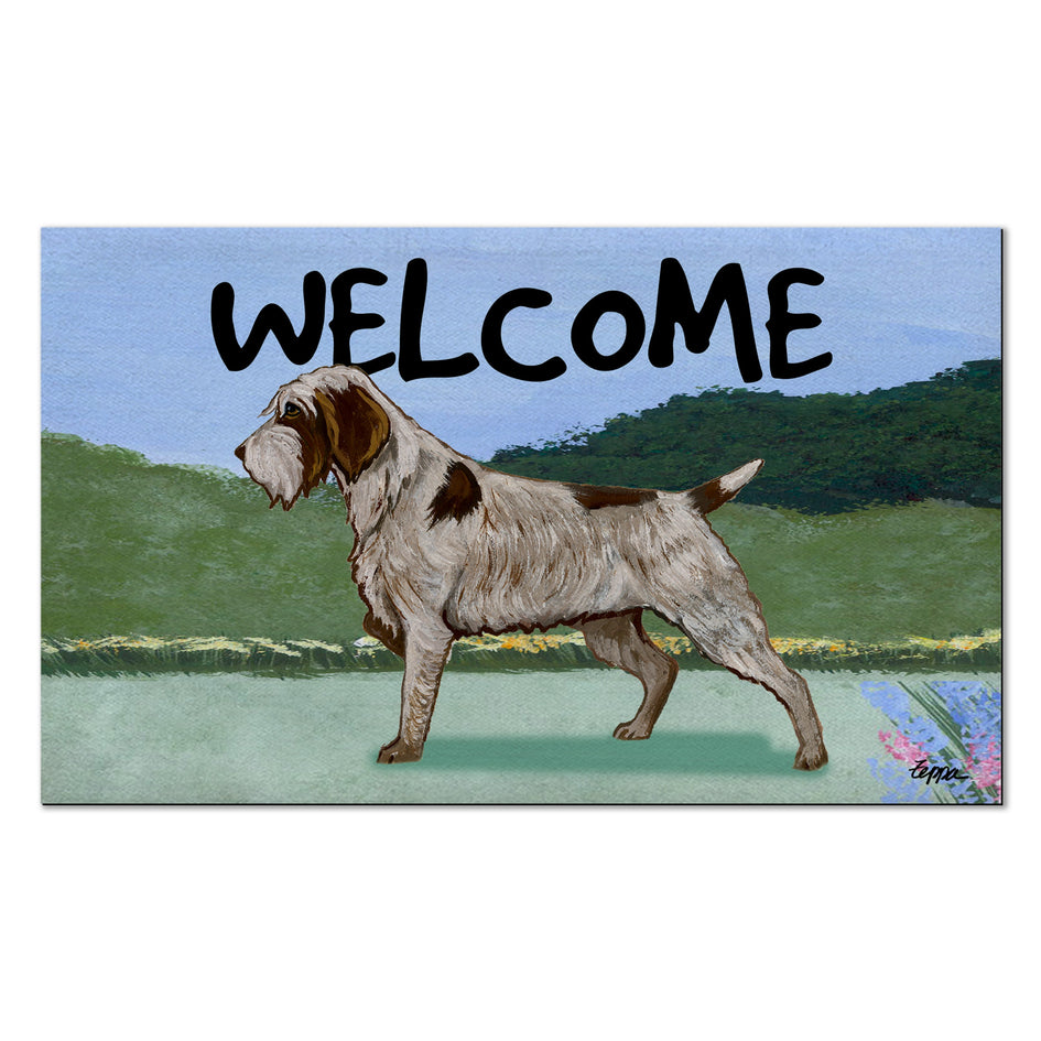 Wirehaired Pointing Griffon Welcome Mat