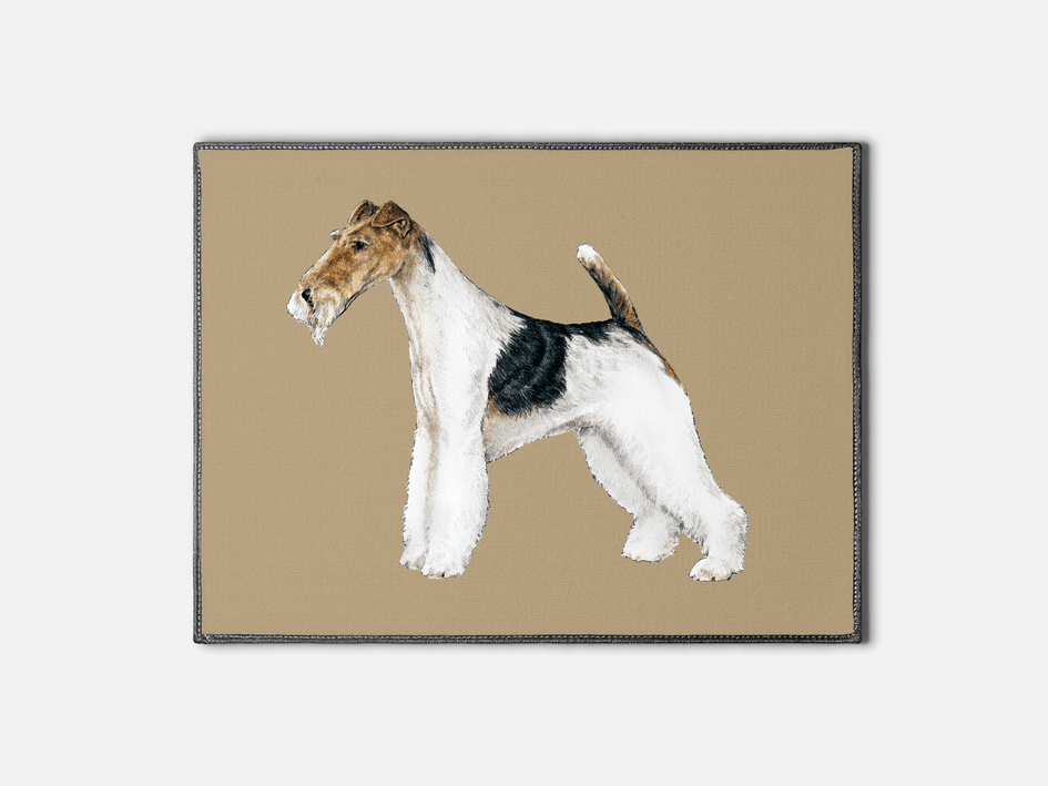 Wire Fox Terrier Terrier Doormat