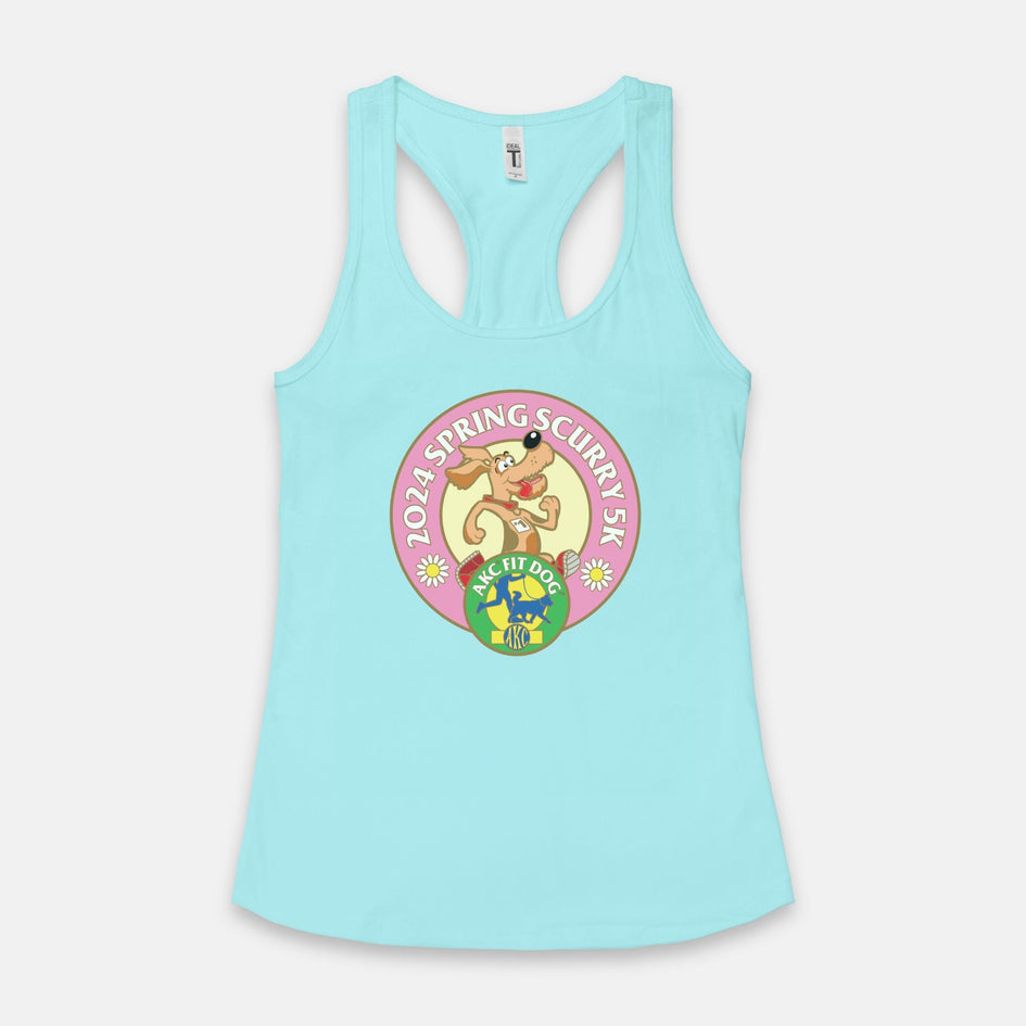 AKC Fit Dog Spring Scurry Racer Back Tank Top